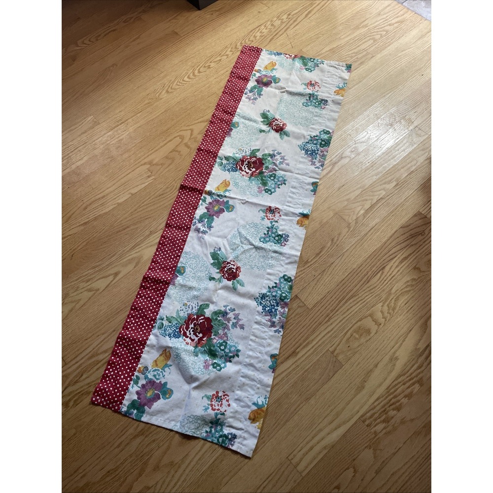 The Pioneer Woman "Country Garden" Floral Valance  59"X17 1/2" Kitchen